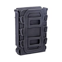 전술 molle 매거진 파우치 ar15 m4 5.56 7.62 9mm 네트 용품, 5.56 7.62mm bk