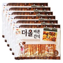 메가펫 더올바른 강아지간식 300g x6개, 6개, 치킨우유껌