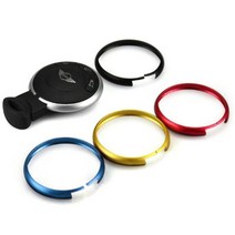 미니쿠퍼 키홀더 악세사리 용품 클럽맨 키링 컨트리맨 로드스터 페이스맨 엠블럼, 블랙