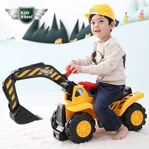 키즈휠 힘찬 포크레인 붕붕카, 단품