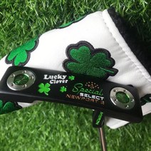 골프 연습용 일체형 골프 퍼터 클로버 scotty camer ON four-leaf clover GOLF putter, 33인치