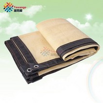 몽골텐트 조립식천막 그늘막 Tewango 65 uv 블록 베이지색 노란색 그늘 돛 그늘, 3mx5m