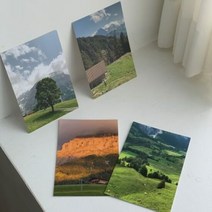 모멘포 Postcard ver 3 (4 set) 포토엽서 감성엽서, 단품