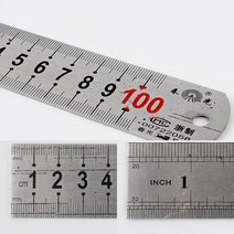 100CM 쇠자 스틸자 스텐레스자