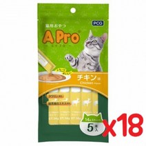 RT (6개묶음)짜먹는 간식 5p(닭고기) x3개 묶음 애완동물, 단품