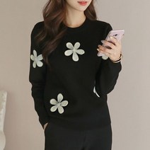 그녀희제 꽃송이가 피었네 니트