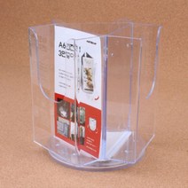 KPI399899회전형 카달로그꽂이 서류정리트레이 책상서류정리함 파일보관함 3면, 상세페이지 참조