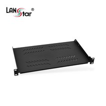 LANstar 19인치 허브랙 전면 거치선반 블랙 1U LS-FSB