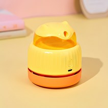 DFANO 휴대용 미니 데스크 청소기 무선, DFANO 네오투엠 2in1청소기(C507옐로우)