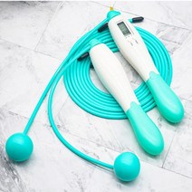스마트줄넘기 디지털줄넘기 무선줄넘기 무선 전자 줄넘기 체육관 피트니스 크로스핏 LCD 화면 계산 속도 스, 09 suit green
