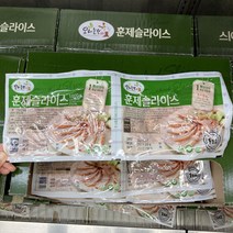 오리늘보 무항생제 훈제 슬라이스 500gx2, 단품