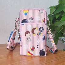 저렴한 모바일 어깨 가방 파우치 케이스 벨트 핸드백 지갑 동전 레트로 키 홀더 작은 돈 대한 새로운 스포