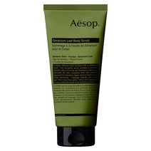 AESOP 이솝 제라늄 리프 바디 스크럽 필링젤 필링 젤 크림 로션, None