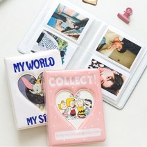 인생네컷앨범 1단 콜렉트북 콜북 엔시티 방탄 포카 포토카드 바인더, 1-콜렉트북1단-밀크