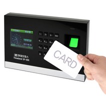 EF-005전용 근태관리기 출입증명 RF카드 출퇴근기록기추천 출퇴근체크기 출퇴근기계 근태기 출근기록기, 단면, 디자인 직접 작업