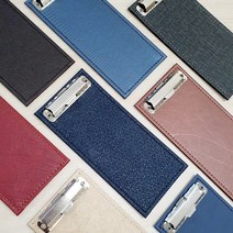 간이영수증 클립보드 영수증철 인조가죽