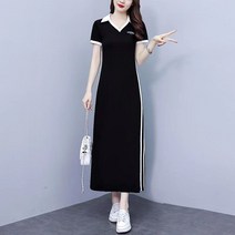 urkoteer 트레이닝원피스 여성 슬랙스세트 여름 브이넥원피스 cx-526