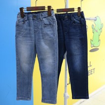 인디고뱅크키즈 햇봄 패션 제안 [2022 봄 상품+부드러운 착용감+빠른배송] 아동 주니어 공용 소프트 슬림핏 데님 IKTJ22SR8
