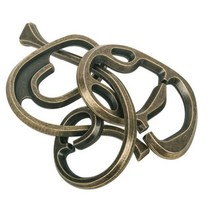 클래식 감압 장난감 금속 두뇌 티저 퍼즐 매직 배플 퍼즐 게임 스트레스 해소 장난감 성인 선물, 20-100g