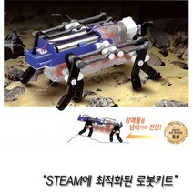 중등 과학 코딩 4족보행 로봇 만들기 어린이집 교육용 홈스쿨링저학년