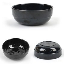 기타 멜라민 대접 탕그릇 국그릇 12x4.7cm 11호 블랙, 본상품선택 WABED6D