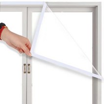 겨울 창문방풍보온필름+양면 테이프, 110X180cm