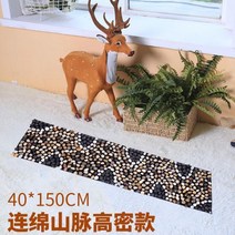 발마사지 스트레칭 붓기 시원한 실리콘 부모님 소형 경혈 보행 패드 발바닥지압판, 40x150CM연면산맥고밀