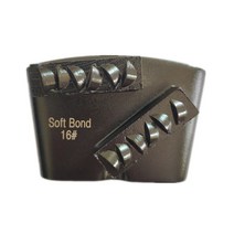 연마패드 Scanmaskin-콘크리트 그라인딩 플레이트 9 개 금속 본드 EZ 다이아몬드 패드 공격적인 분할 PCD 세그먼트, [04] Grit 120, [01] HTC Split PCD Pads, [03] Hard Bond