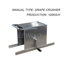 과일 분쇄기 포도 와인 휴대용 Pulper 프레스 상업 장비, 01 Manual