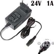 전기자전거충전기 전동스쿠터 일렉트릭킥보드 배터리 24v 2a 3 prong power for razor e200s e175 e300s e150 e500 pr200 e325s, 24v 1a, 에게, 1개