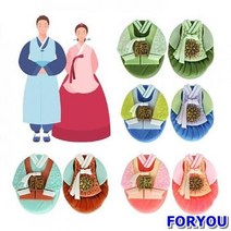 ForU98 외국인 돌잔치 선물 전통한복 수제비누 2P 어린이집선물 답례품 천연비누, 딸기, 상세페이지 참조