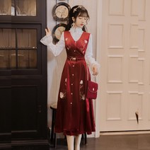 개화기 경성 스타일 사진 광고촬영 원피스