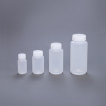 (JLS) 플라스틱 광구시약병 (광구병) 60ml 125ml 250ml 500ml PP재질 반투명 다용도보관용기, 500ml 6개입