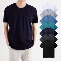 스타일에스 남자 여자 빅사이즈 7색 코마사 30수 반팔티 면티 반팔 티셔츠