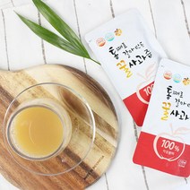 안동애 칡즙 사과즙 직접채취 통째로 갈아만든 생칡즙 자연산 생칡 100% 칡액기스, 선물용 사과즙 30포 1박스 (선물포장)