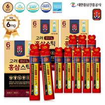 명기삼 6년근 고려 천년수 홍삼스틱 실속형, 30개, 10g