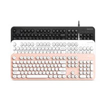스마텍 레트로 멤브레인 유선 키보드 STK-2100, 핑크, 핑크, 차니누리샵 본상품선택