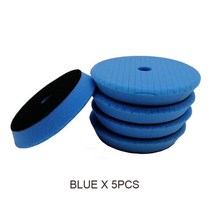 폴리셔 광택기 자동차 디스크 인치 자동 폴란드어 패드 바디, 10.Blue x5pcs - 3lnch Backer