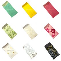 한지로 꽃보라애봉투 돈봉투 편지봉투 한지봉투 60종, 1