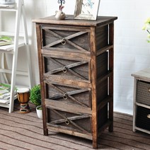 빈티지서랍장 원목서랍장 엔틱 아메리칸 유럽 디자인 인테리어 우드 서랍장 수납장 약장 고가구, D 45x30x81