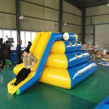 물놀이 워터슬라이드 미끄럼틀 에어바운스 풀장 수영장, H 4.4-3-2 미터 마운틴 슬라이드