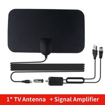 tv안테나 지상파안테나 kebidumei 8k 4k 1080p 디지털 tv hdtv antena 500 마일 미니 tv 공중 서핑 hd tv dvb-t2 25db gain tv, 하얀