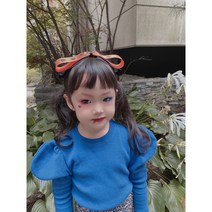 할로윈 머리띠 할로윈 호박 리본 머리띠