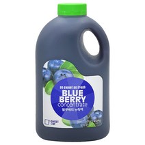 스위트컵 스위트컵-블루베리농축액2kg x2, 2개, 2kg