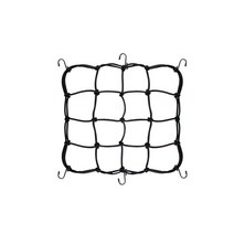 오토바이 바이크 스쿠터 (고무네트 30x30-블랙) 하이바 헬멧 그물망 네트, 1개