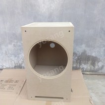 12인치 스피커 통 매장 올인원 베이스포 우드 미로 공음향 DIY 케이스 인클로저, 프리