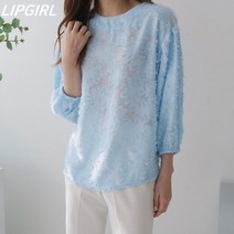 [립걸]토이 수술 레이스블라우스