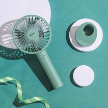 휴대용 팬 충전식 공기 냉각 팬 여러 마카롱 색상 쿨러 단 속도 여름 에어컨 312, 초록