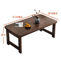 거실테이블 접이식 밥상 간이책상 1인용 2인용 접이책상 테이블, 31.흑호두색길이100x폭48x높이55