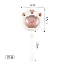 난방기구 전기 히터 MR AND MS-미니 귀여운 고양이 발톱 모양 핸드 워머 USB 충전 히터 야외 포켓 전기, 05 White 1200Mah